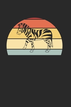 Zebra Notizbuch: Zebra Notizbuch für Liebhaber / Notizheft / Notizblock A5 (6x9in) Dotted Notebook / Punkteraster / 120 gepunktete Seiten (German Edition)