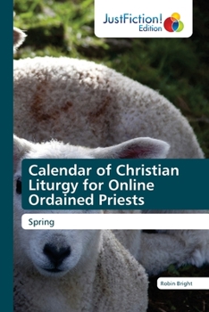 Paperback Calendar of Christian Liturgy for Online Ordained Priests Book