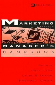 Hardcover The Dartnell Marketing Manager's Handbook Book