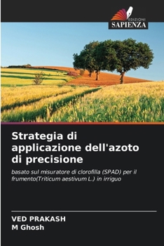 Paperback Strategia di applicazione dell'azoto di precisione [Italian] Book