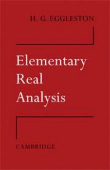Hardcover Elementary Real Analysis Book