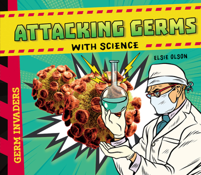 Library Binding Attacking Germs with Science Book
