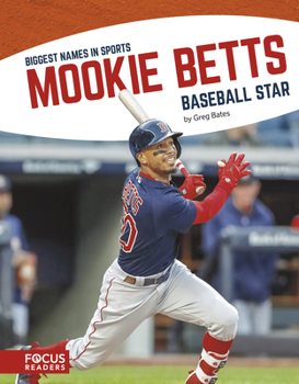 Library Binding Mookie Betts: Baseball Star Book