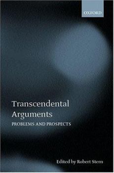 Hardcover Transcendental Arguments Problems and Prospects Book