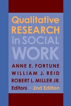 Hardcover Qualitative Research in Social Work Book