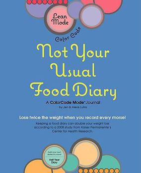 Paperback Lean Mode, Color Code--Not Your Usual Food Diary Book