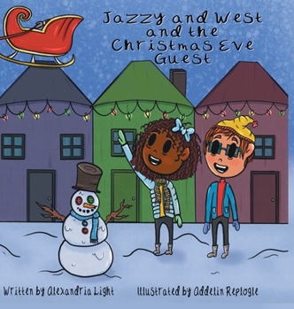 Hardcover Jazzy and West and the Christmas Eve Guest Book