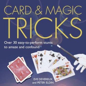 Hardcover Card & Magic Tricks Book