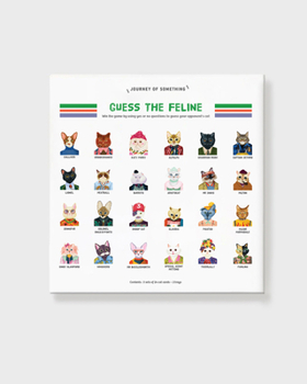 Guess the Feline Card Game book