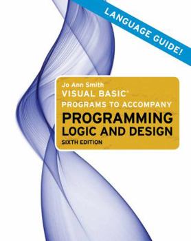 Paperback Microsoft Visual Basic Programs to Accompany Programming Logic and Design Book