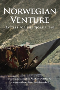 Paperback Norwegian Venture: Battle for the Fjords 1940 Book