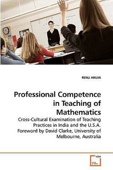 Paperback Professional Competence in Teaching of Mathematics Book
