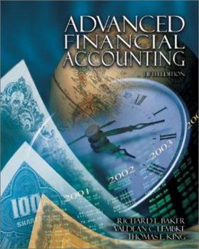 Hardcover Advanced Financial Accounting W/ S&p & Enron Powerweb Package Book