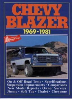 Paperback Chevy Blazer 1969-1981 Book