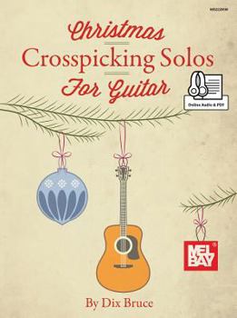 Paperback Christmas Crosspicking Solos for Guitar Book