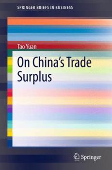 Paperback On China's Trade Surplus Book