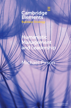 Paperback Humanistic Management and Leadership Book