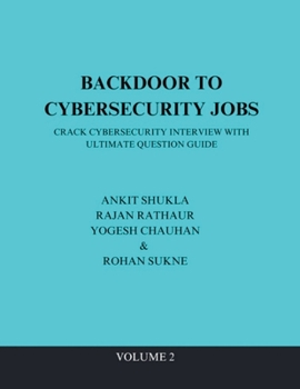 Paperback Backdoor To Cybersecurity Jobs Book