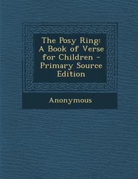 Paperback Posy Ring: A Book of Verse for Children Book