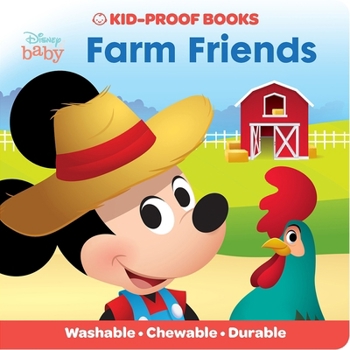 Paperback Disney Baby: Farm Friends Kid-Proof Books Book