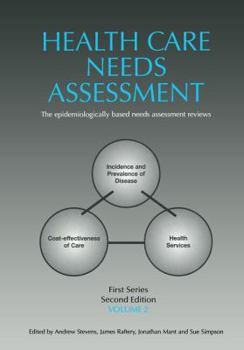 Health Care Needs Assessment: The Epidemiologically Based Needs Assessment Reviews