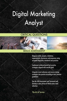 Paperback Digital Marketing Analyst Critical Questions Skills Assessment Book