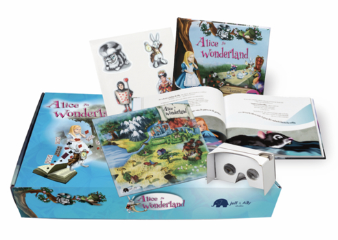 Paperback Alice in Wonderland: With Augmented Reality and Virtual Reality Book