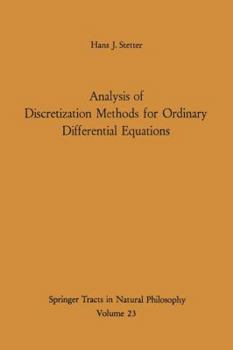Paperback Analysis of Discretization Methods for Ordinary Differential Equations Book