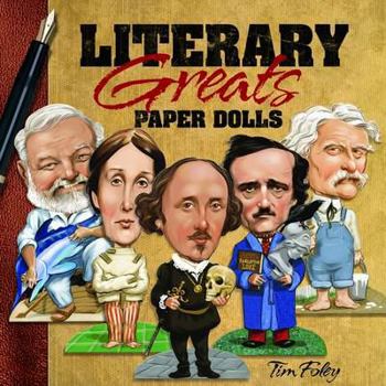 Paperback Literary Greats Paper Dolls Book