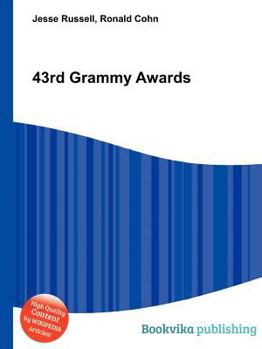 Paperback 43rd Grammy Awards Book