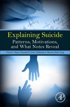 Hardcover Explaining Suicide: Patterns, Motivations, and What Notes Reveal Book