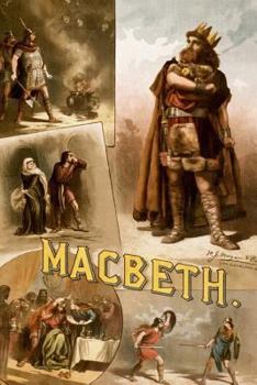 Paperback Macbeth Vintage Poster: 150 page lined notebook Book