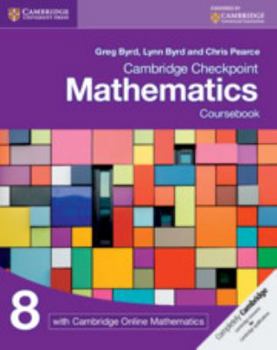 Paperback Cambridge Checkpoint Mathematics Coursebook 8 with Cambridge Online Mathematics (1 Year) Book