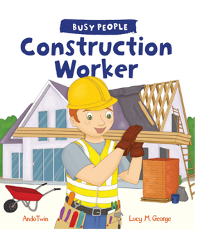 Hardcover Construction Worker Book