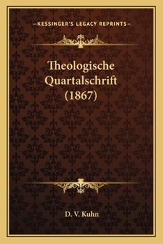 Paperback Theologische Quartalschrift (1867) Book
