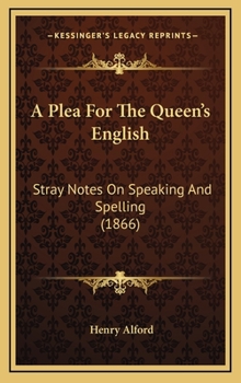A Plea for the Queen's English
