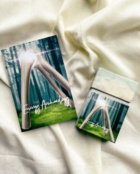 Energy Archaeology Oracle Cards with Guidebook, 48 Card Oracle Deck, Unlock Clarity, Insight and Embodied Wisdom, Skeleton Anatomy Guide.