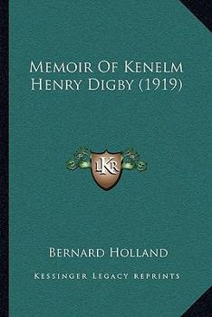 Paperback Memoir of Kenelm Henry Digby (1919) Book
