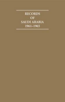 Hardcover Records of Saudi Arabia 1961-1965 6 Volume Hardback Set Book