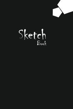 Paperback Sketchbook with Premium, Uncoated (75 gsm) Paper, Black Cover Book