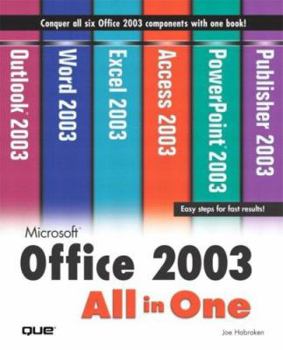 Paperback Microsoft Office 2003 All-In-One Book