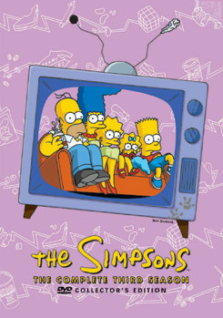 DVD The Simpsons: The Complete Third Season Book