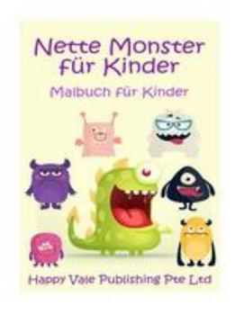 Paperback Nette Monster für Kinder: Malbuch für Kinder [German] Book