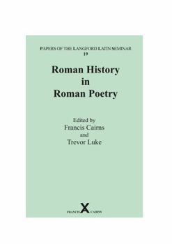 Hardcover Roman History in Roman Poetry Book