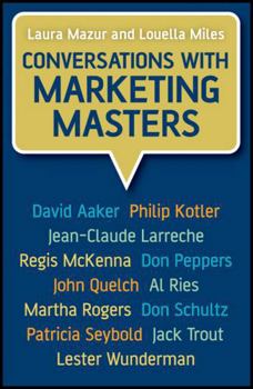 Hardcover Conversations with Marketing Masters Book