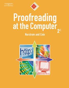 Paperback Proofreading at the Computer, 10-Hour Series Book
