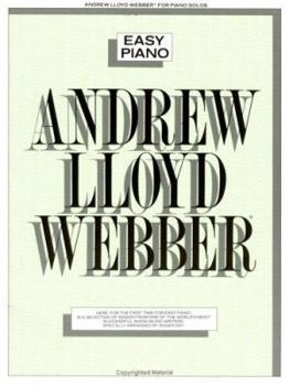 Paperback Andrew Lloyd Webber: Easy Piano Book