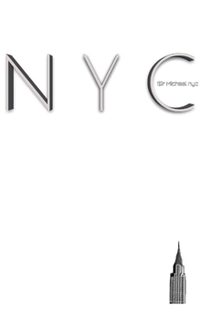 Paperback NYC iconic chrysler building white $ir Michael designer blank journal limited edition: NYC chrysler building white $ir Michael designer blank journal Book