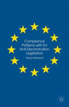 Hardcover Compliance Patterns with EU Anti-Discrimination Legislation Book