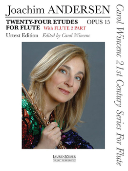 Paperback 24 Etudes for Flute, Op. 15: Carol Wincenc 21st Century Series for Flute with Flute 2 Part Book